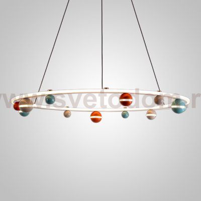 Кольцевые люстры и светильники CAKE RING D80 ImperiumLoft 243513-22