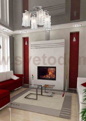 Люстра Odeon light 2437/4C ATIR