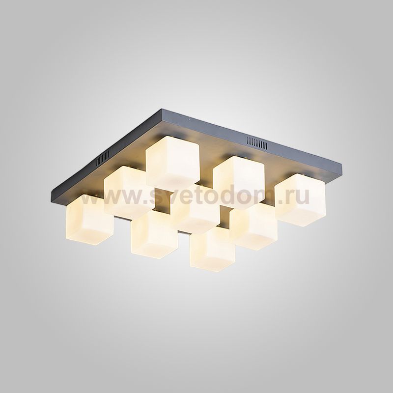 Подвесная люстра BOARD CUBE L9 Grey ImperiumLoft 243726-26