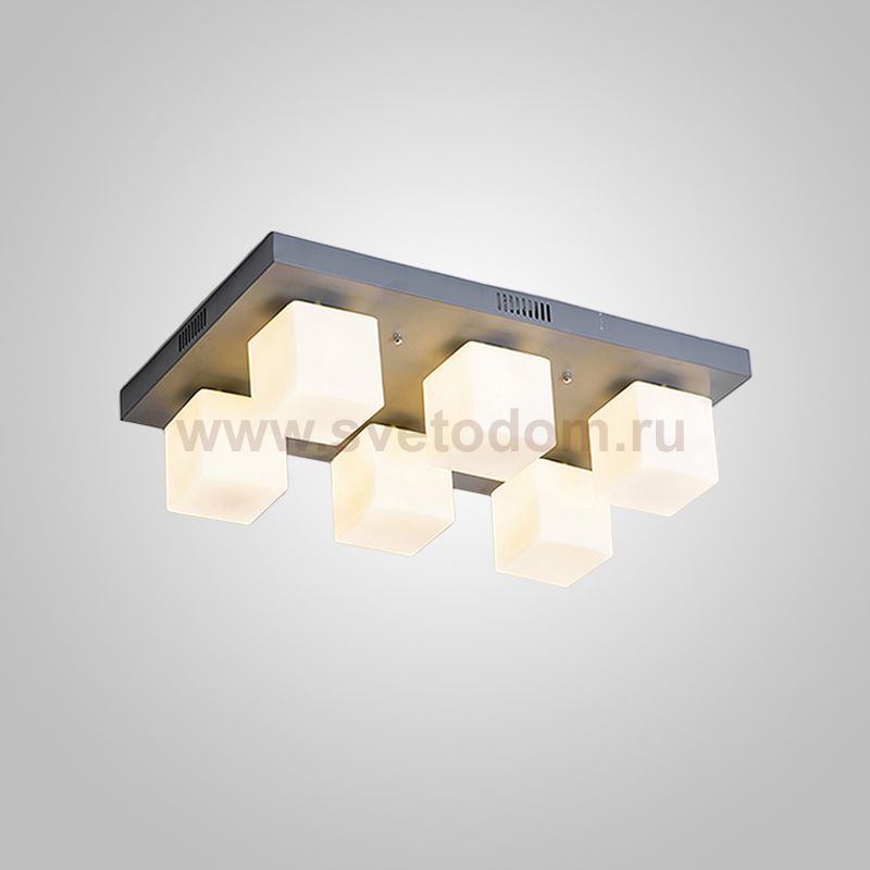 Подвесная люстра BOARD CUBE L6 Khaki ImperiumLoft 243734-26