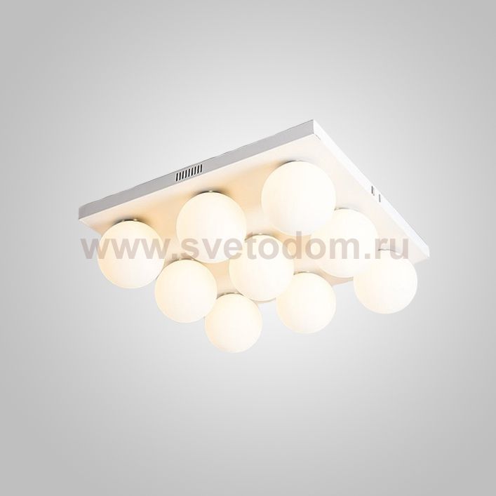 Подвесная люстра BOARD ORB L9 White ImperiumLoft 243742-26