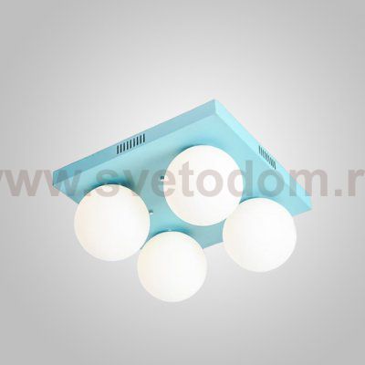 Подвесная люстра BOARD ORB L4 Blue ImperiumLoft 243744-26