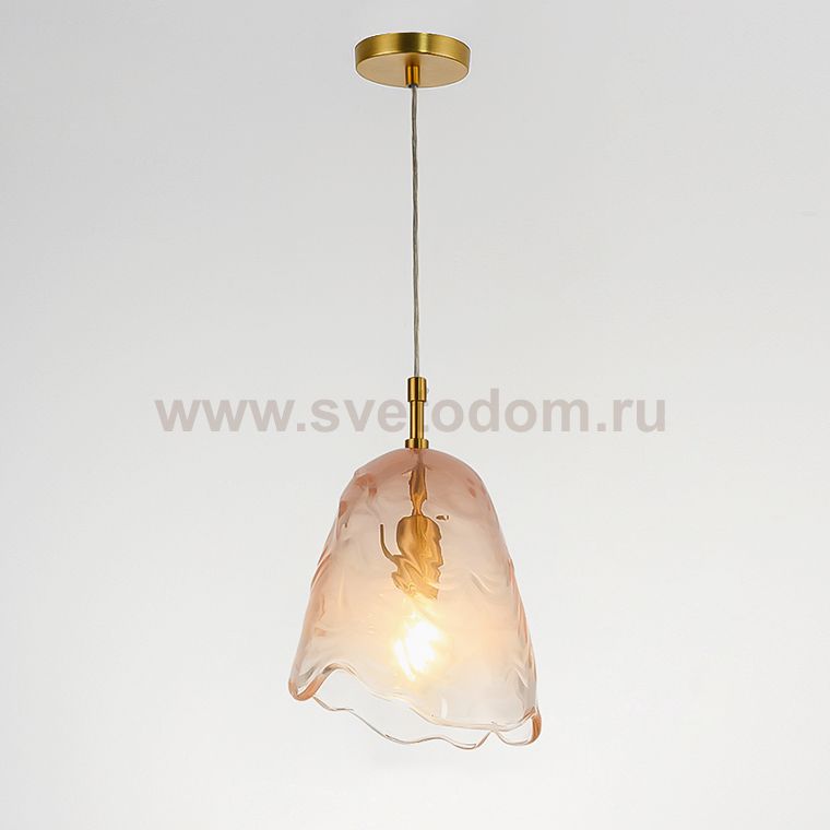 Подвесной светильник CAMPANULE D20,5 Pink ImperiumLoft 243773-26