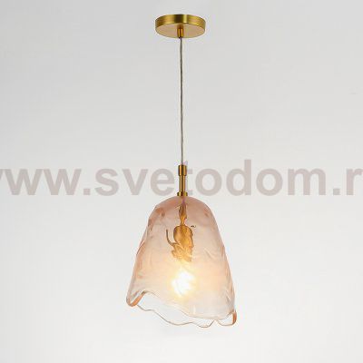Подвесной светильник CAMPANULE D21,5 Pink ImperiumLoft 243774-26