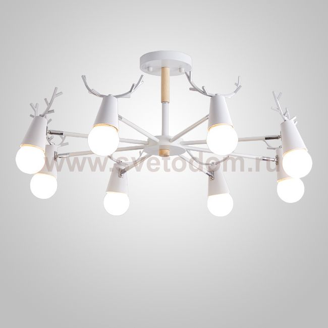 Подвесная люстра DEERCH D90 White ImperiumLoft 243792-26