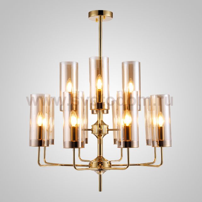 Подвесная люстра DELPHY L12 Brown ImperiumLoft 243794-26