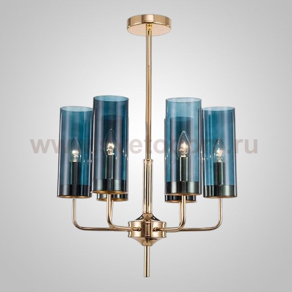Подвесная люстра DELPHY L6 Blue ImperiumLoft 243796-26