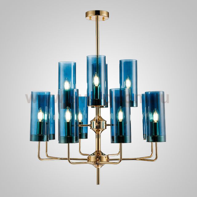 Подвесная люстра DELPHY L12 Blue ImperiumLoft 243798-26