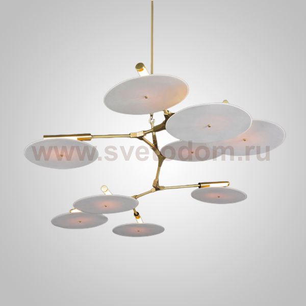 Подвесная люстра DISCS D155 Gold ImperiumLoft 243808-26