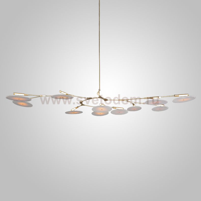 Подвесная люстра DISCS D254 Gold ImperiumLoft 243810-26