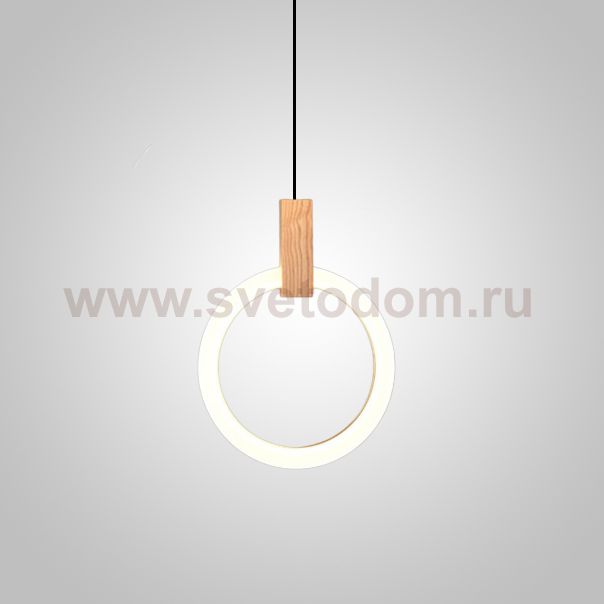 Подвесной светильник HALO D30 Wood ImperiumLoft 243971-22