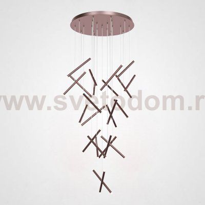 Люстра Dutti D0068 LED Chandelier Modern 28 Copper ImperiumLoft 243991-22
