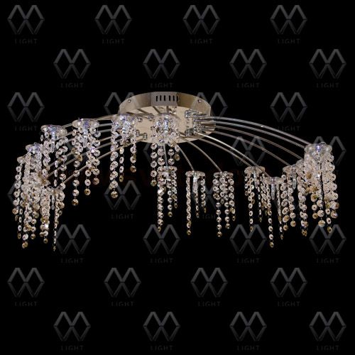 Люстра потолочная Mw light 244017512 Каскад