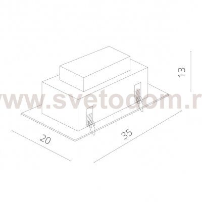 Светильник потолочный Arte lamp A5935PL-2BK CARDANI