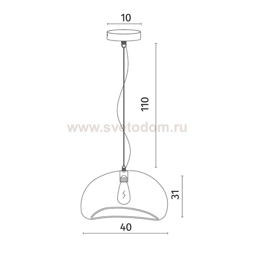 Подвесной светильник Divinare SCANDY 2444/06 SP-1