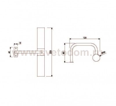 Светильник с креплением на зеркало Odeon light 2445/2 IZAR