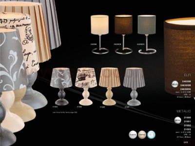 Настольная лампа Globo 24639db ELFI