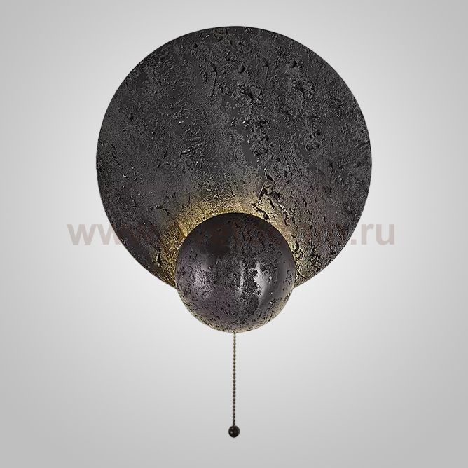 Бра PHANUEL BLACK с выключателем цепочкой ImperiumLoft 248455-01