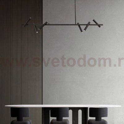 Реечный, рядный светильник LEEDS LONG L120 ImperiumLoft 248472-01