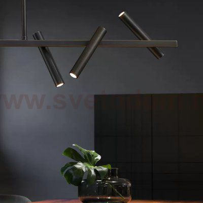 Реечный, рядный светильник LEEDS LONG L120 ImperiumLoft 248472-01