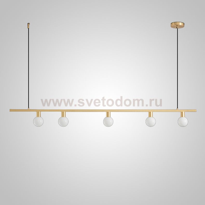 Реечный, рядный светильник OTTEN Brass ImperiumLoft 248474-01