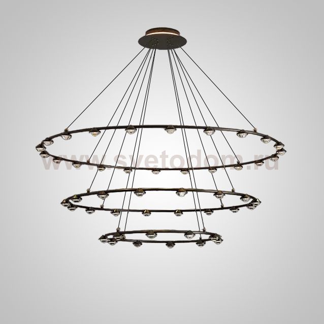 Кольцевые люстры и светильники TORRES RING L48 ImperiumLoft 248490-01