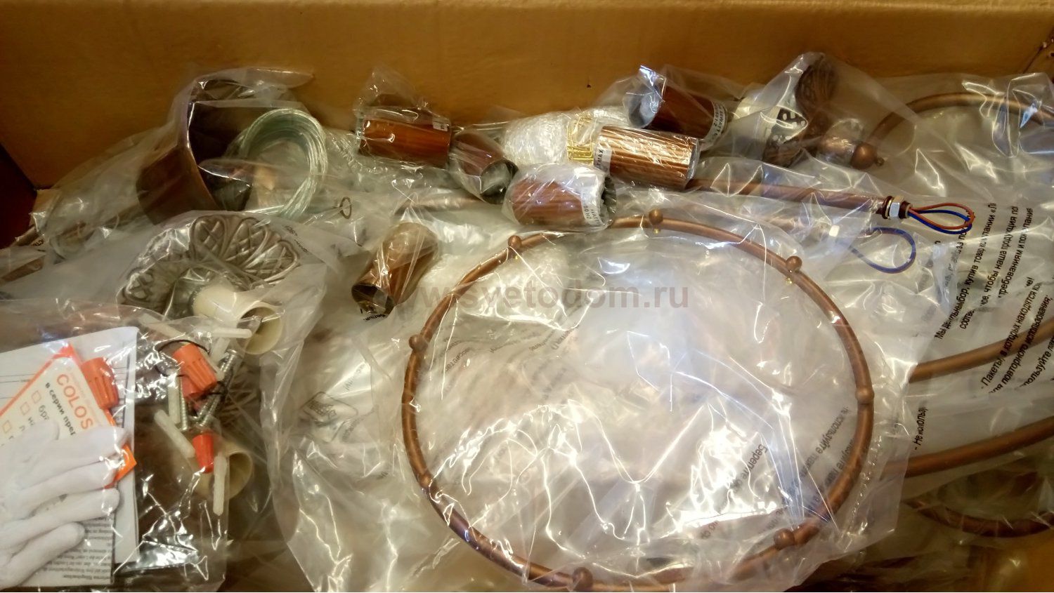 Люстра подвесная Colosseo 81805/8 OVIDIO