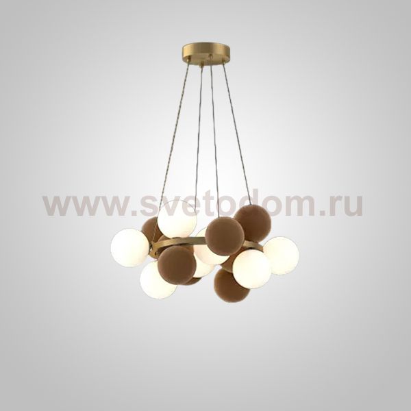 Кольцевые люстры и светильники LATTE D60 Coffee ImperiumLoft 248568-01