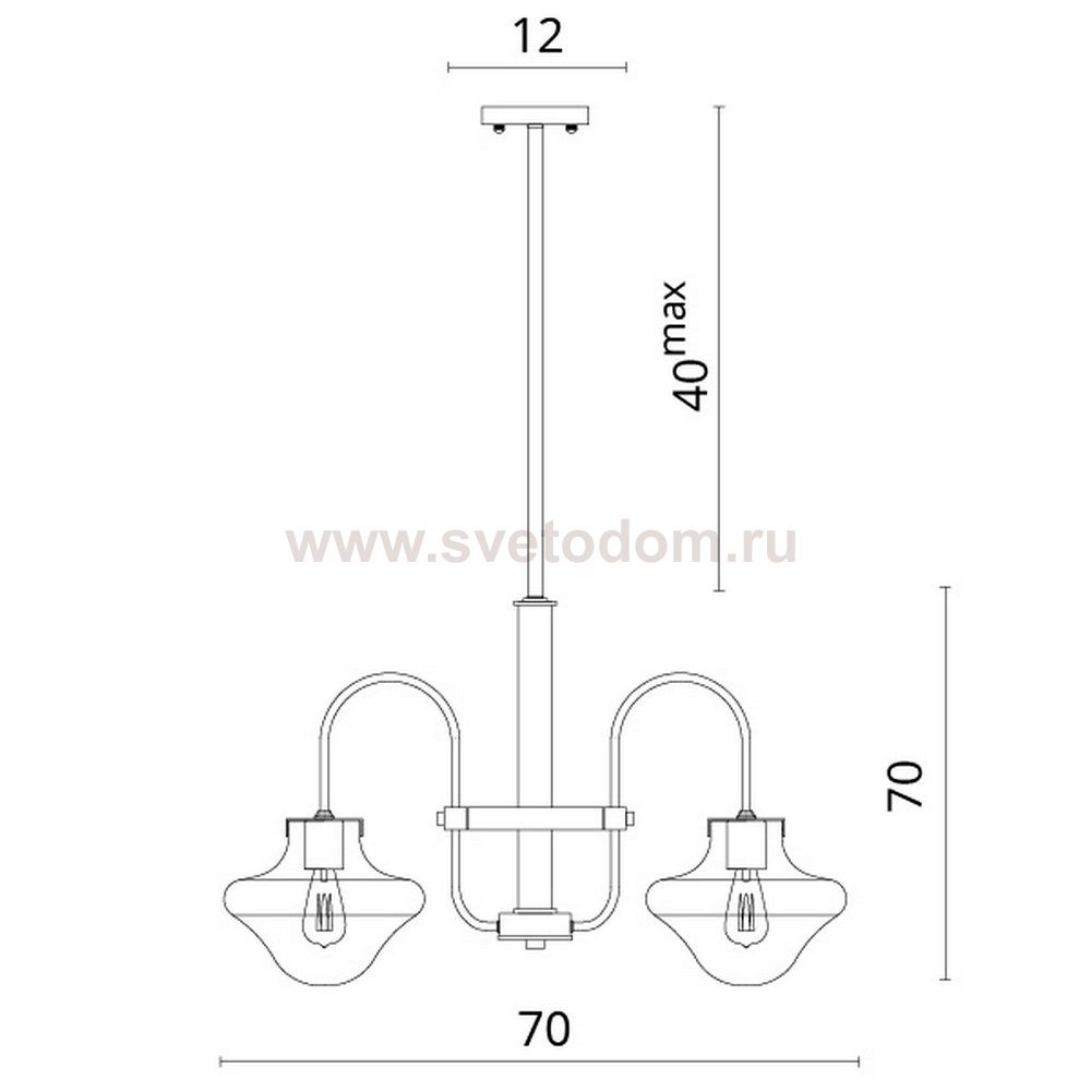 Светильник подвесной Divinare 7108/02 SP-4 ALVEARE