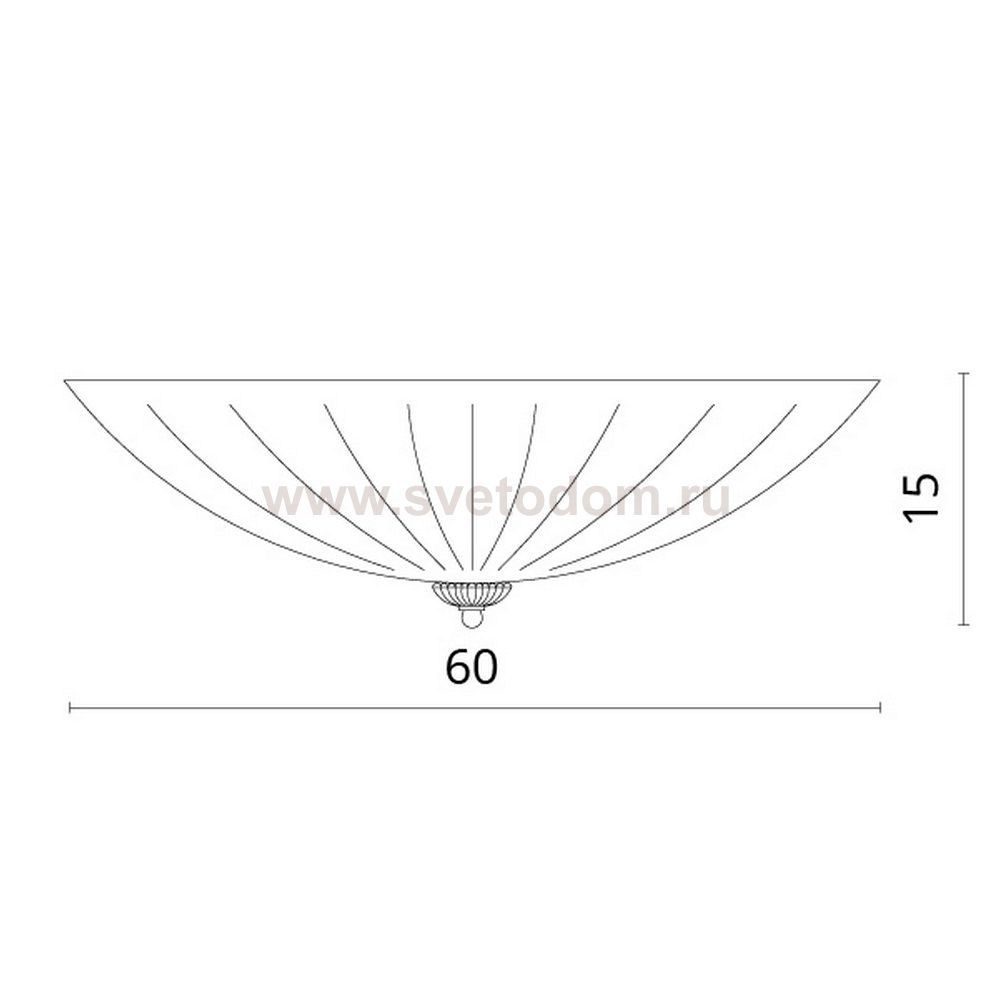 Светильник потолочный Divinare 3510/03 PL-6 UFO