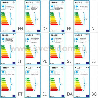 Настольная лампа Globo 2491K ANTIQUE
