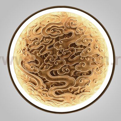 Настенный светодиодный светильник RODA WALL D50 Light Brown ImperiumLoft 249141-26