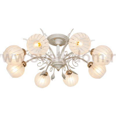 Люстра классическая Экономсвет 2500/8WG+FG