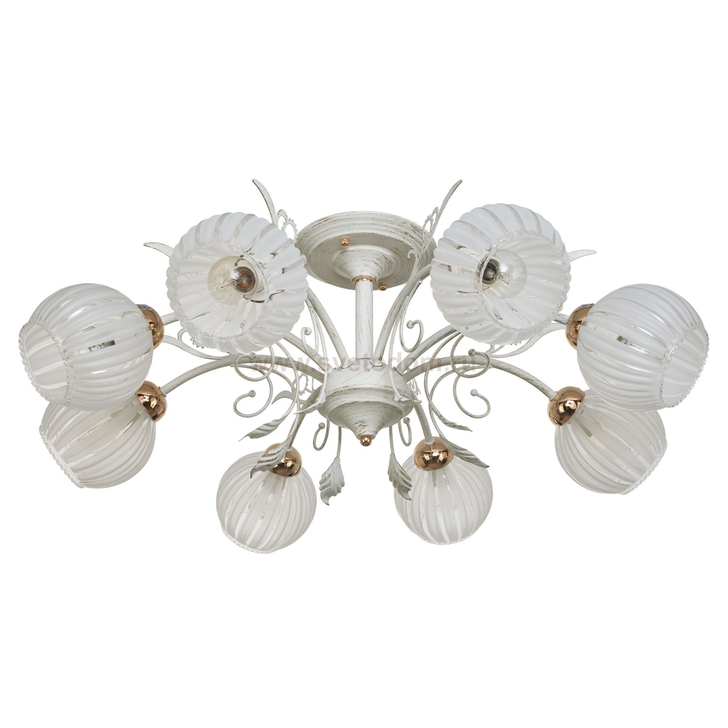 Люстра классическая Экономсвет 2500/8WG+FG