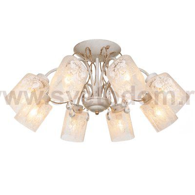 Люстра классическая Экономсвет 2503/8WG+FG
