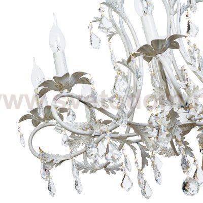 Люстра классическая с хрусталем Экономсвет 2510/8WG