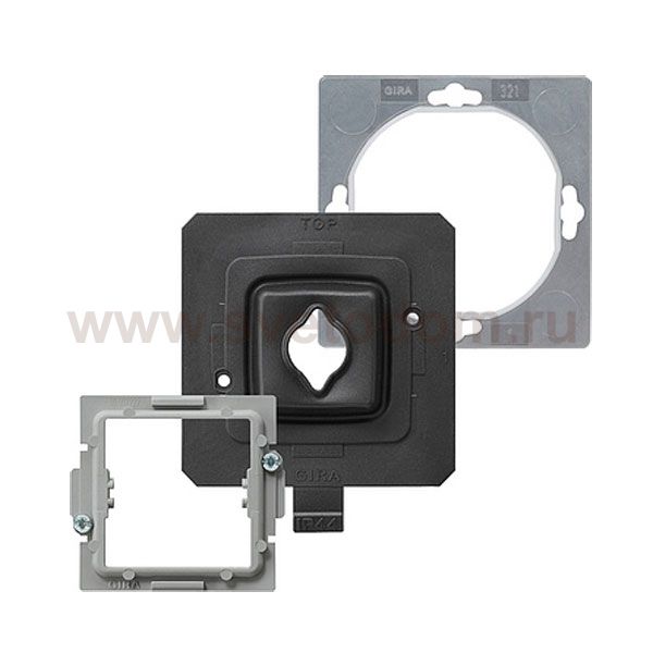 Gira Мех Вставка уплотнительная для выкл. клав/кноп. (S-55,E2) IP44 (G25127)