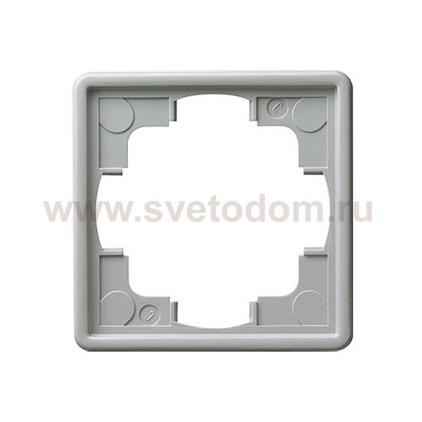 Gira S-Color Серый Рамка 1-ая с уплотнительной вставкой (G25142)
