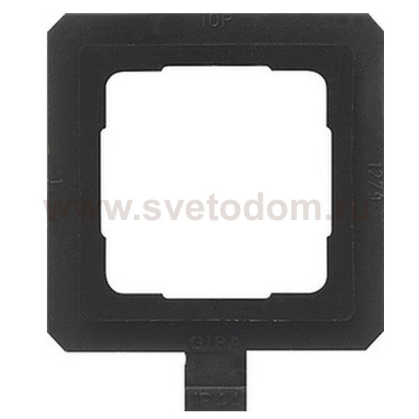 Gira Мех Вставка уплотнительная для розеток (F-Line, Edelstahl) IP44 (G25220)