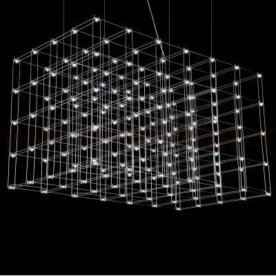 Люстра Quasar Cosmos Square LED pendant light 80/80/140 ImperiumLoft 252289-22