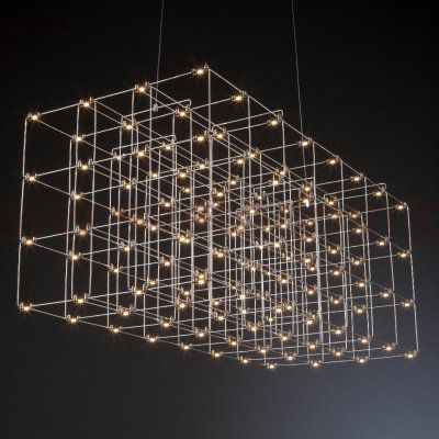 Люстра Quasar Cosmos Square LED pendant light 200/100/100 ImperiumLoft 252292-22