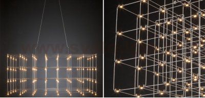 Люстра Quasar Cosmos Square LED pendant light 120/120/120 ImperiumLoft 252293-22