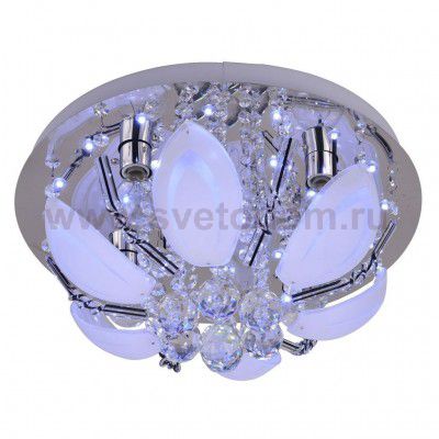 Потолочный светильник Escada 252R/4PL E14*60W+LED Chrome