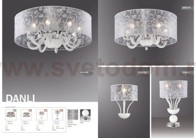 Светильник настенный бра Odeon light 2536/1W DANLI