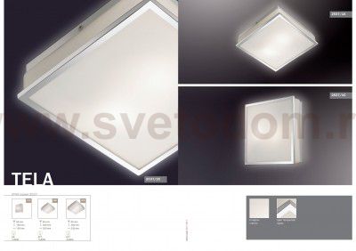 Светильник настенно-потолочный Odeon light 2537/1C TELA