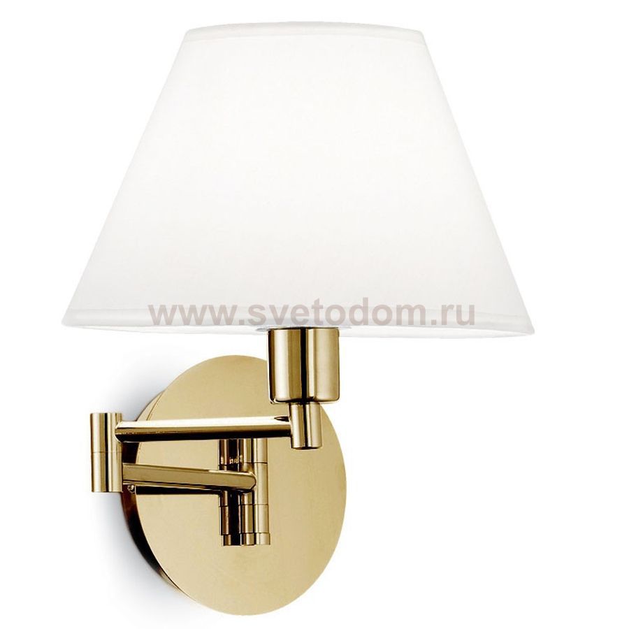 Светильник бра Ideal lux BEVERLY AP1 OTTONE SATINATO (140247)