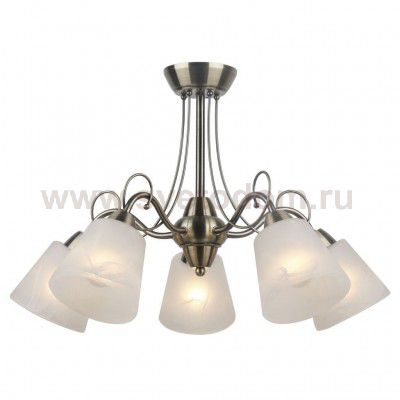 Потолочный светильник Escada 254/5PL E27*60W Antique Brass