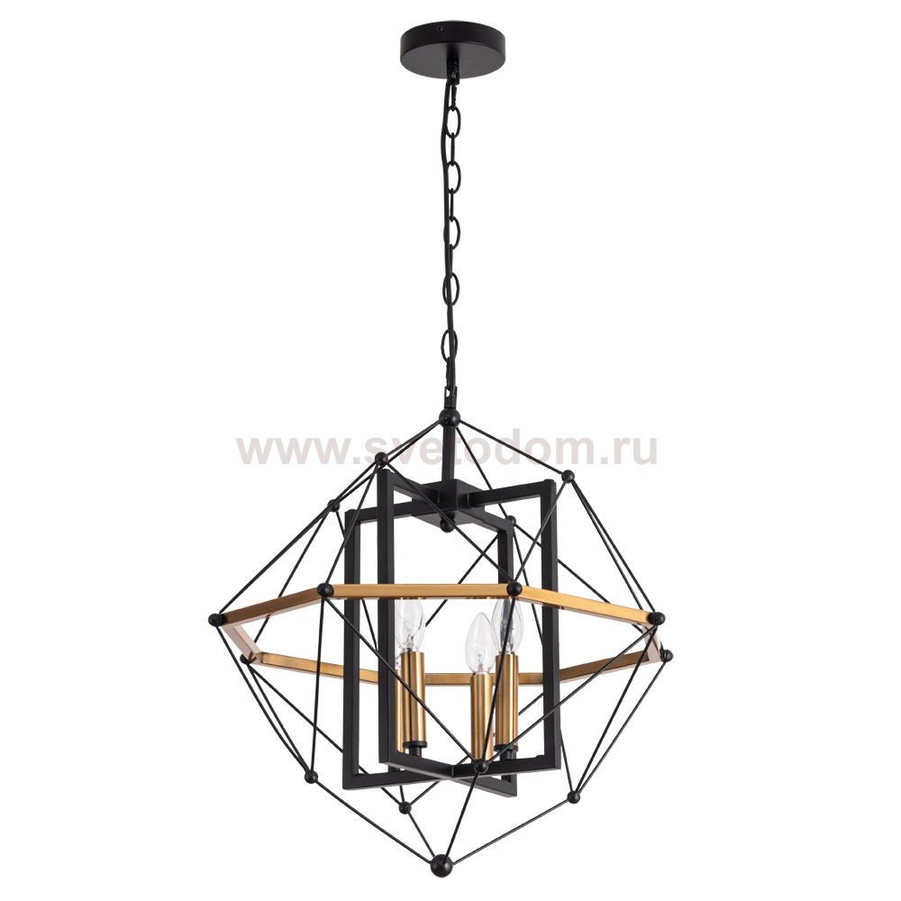 Светильник подвесной куб Divinare 2540/04 SP-4 ODIN