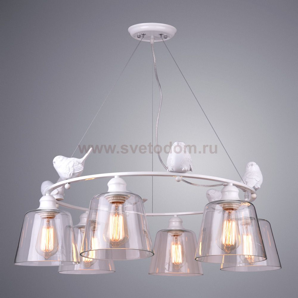 Люстра подвесная Arte lamp A4289LM-6WH Passero