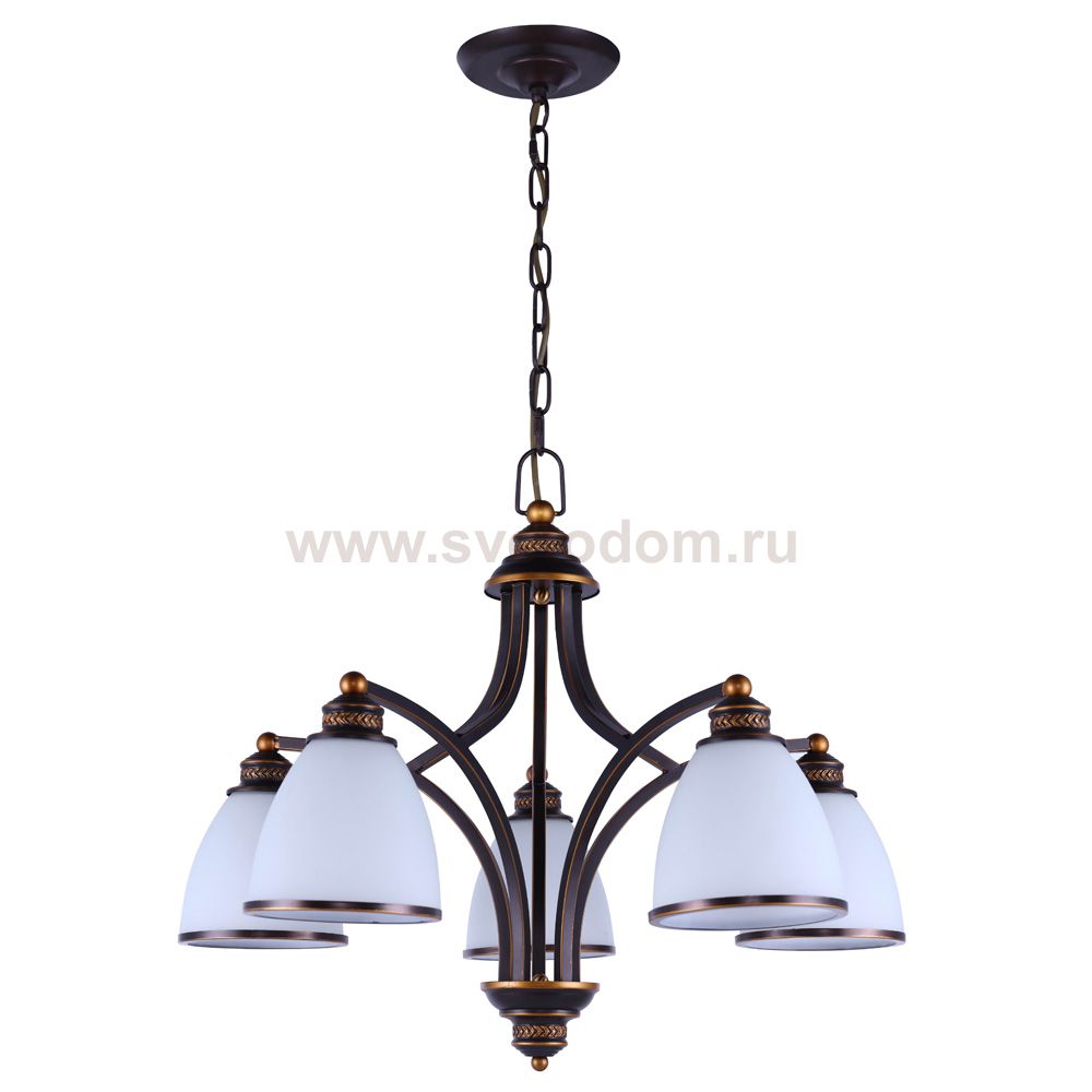 Люстра подвесная Arte lamp A9518LM-5BA Bonito